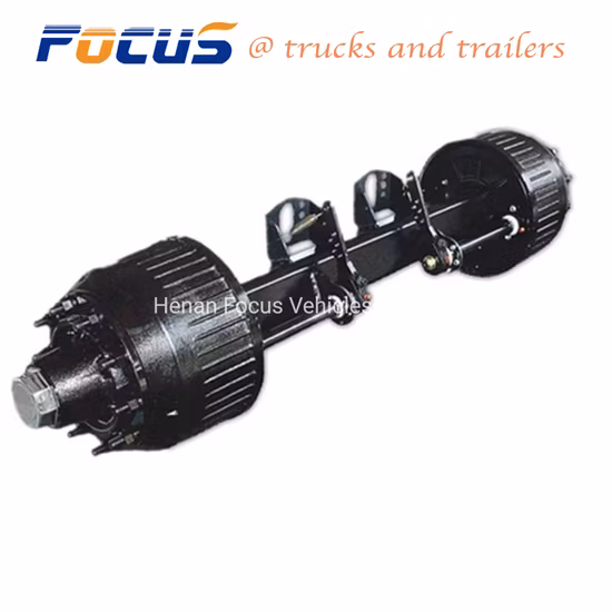 China Truck Semi Trailer Bogie Suspension und Axles Assembly Fuwa/BPW/York zur Auswahl